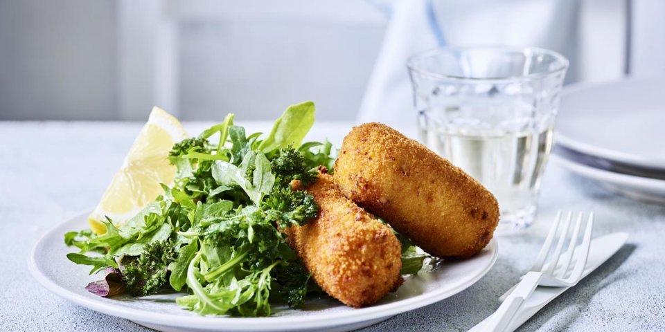 Croquettes de crevettes Croquettes de crevettes