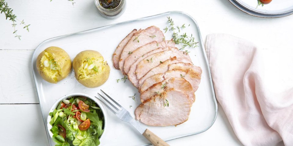 Jambon rôti au miel Jambon rôti au miel