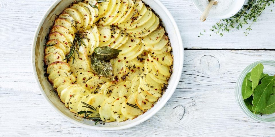Gratin de pommes de terre Hasselback Gratin de pommes de terre Hasselback