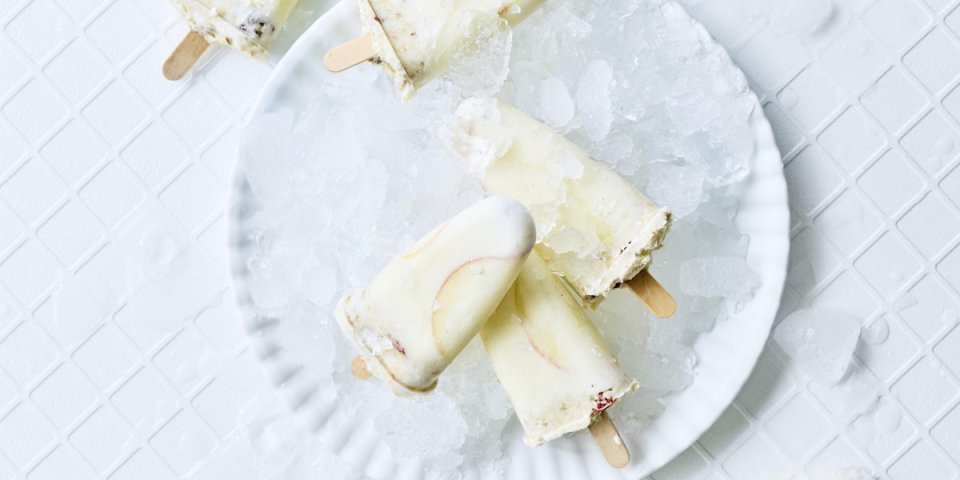 Sucette glacée à la pomme et au muesli Sucette glacée à la pomme et au muesli