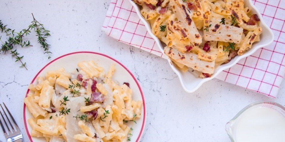 Mac & Cheese aux salsifis Mac & Cheese aux salsifis