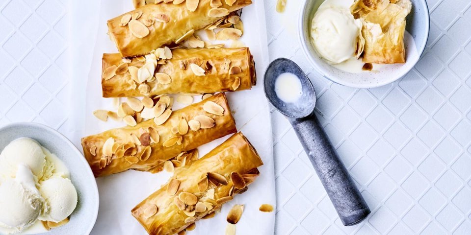 Mini-strudel aux pommes Mini-strudel aux pommes