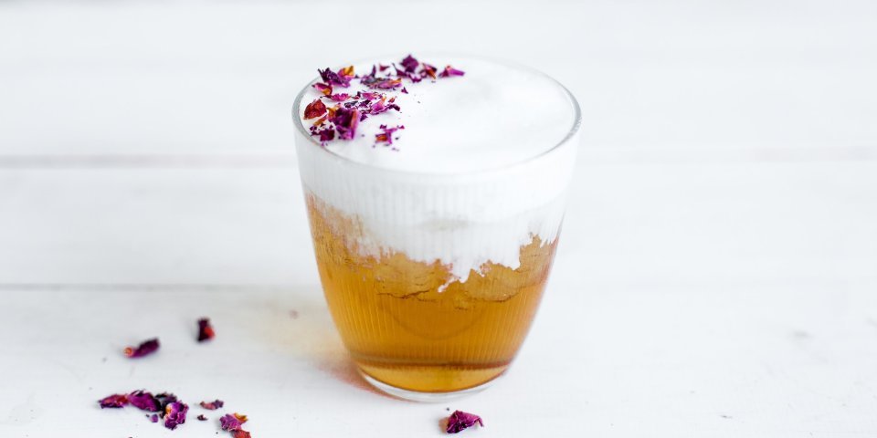 Mocktail “Ice tea rose”
