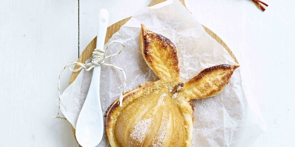 Poire en pâte feuilletée