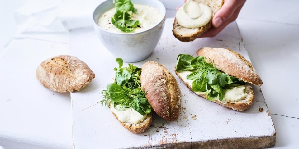 Tartinade de courgette Tartinade de courgette