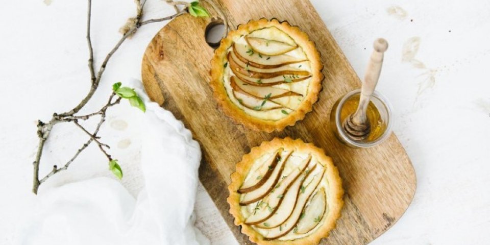 Tartelettes aux poires Tartelettes aux poires