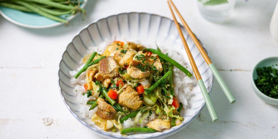 Wok de poisson Wok de poisson