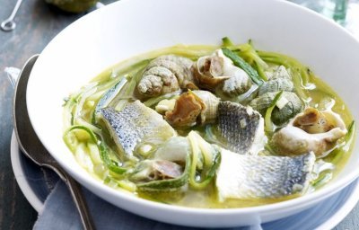 Soupe de poisson aux bulots