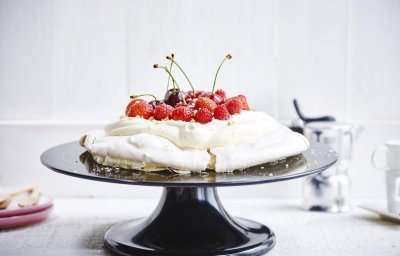 Pavlova aux fruits rouges