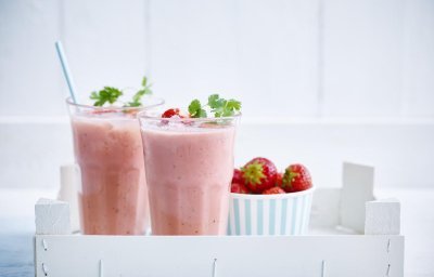 Smoothie fraise-citron