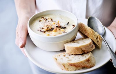 Soupe de chou-fleur rôti