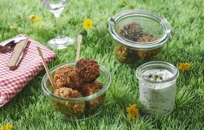 Boulettes de poivrons et agneau