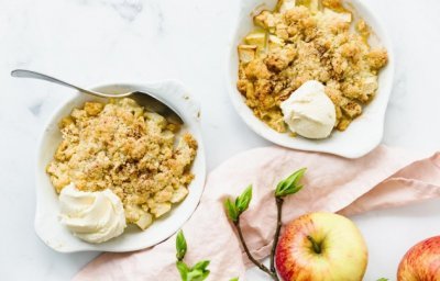 Crumble aux pommes