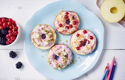 Donuts de pommes 