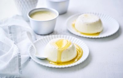 Pudding au lait et au miel