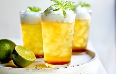 Mocktail de thé au fenouil
