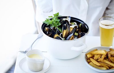 Moules nature