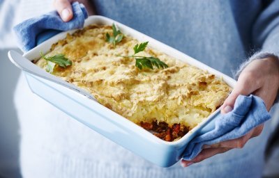 Gratin de pommes de terre à la viande hachée