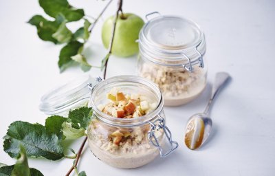 Overnight oat à la pomme