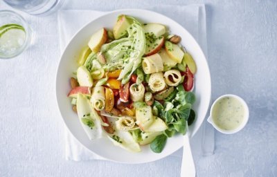 Salade de pommes et fromage belge