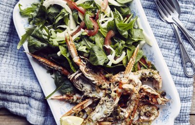 Salade de langoustines