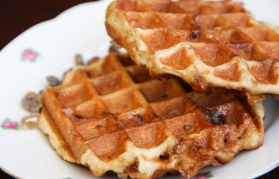 Gaufres au sucre candi Ambre