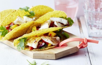 Tacos à la limande sole