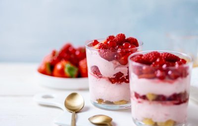 Tiramisu aux fruits rouges