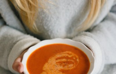 Soupe tomates poivrons