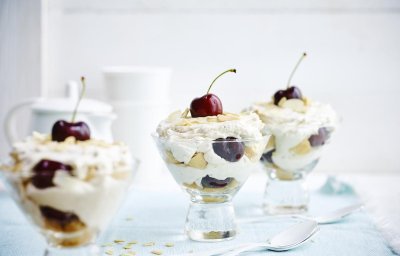 Trifle aux cerises et au mascarpone