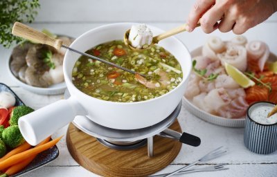 Fondue de poisson