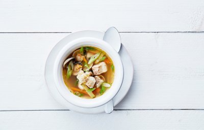 Vissoepje met hondshaai