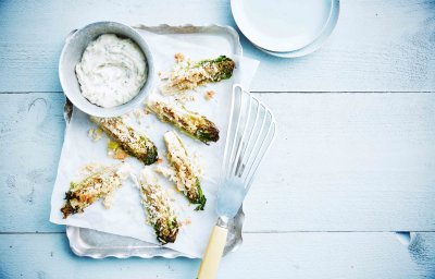 Little Gem grillés au crumble de Passendale