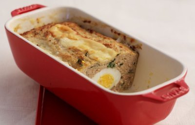 Pain de viande aux œufs