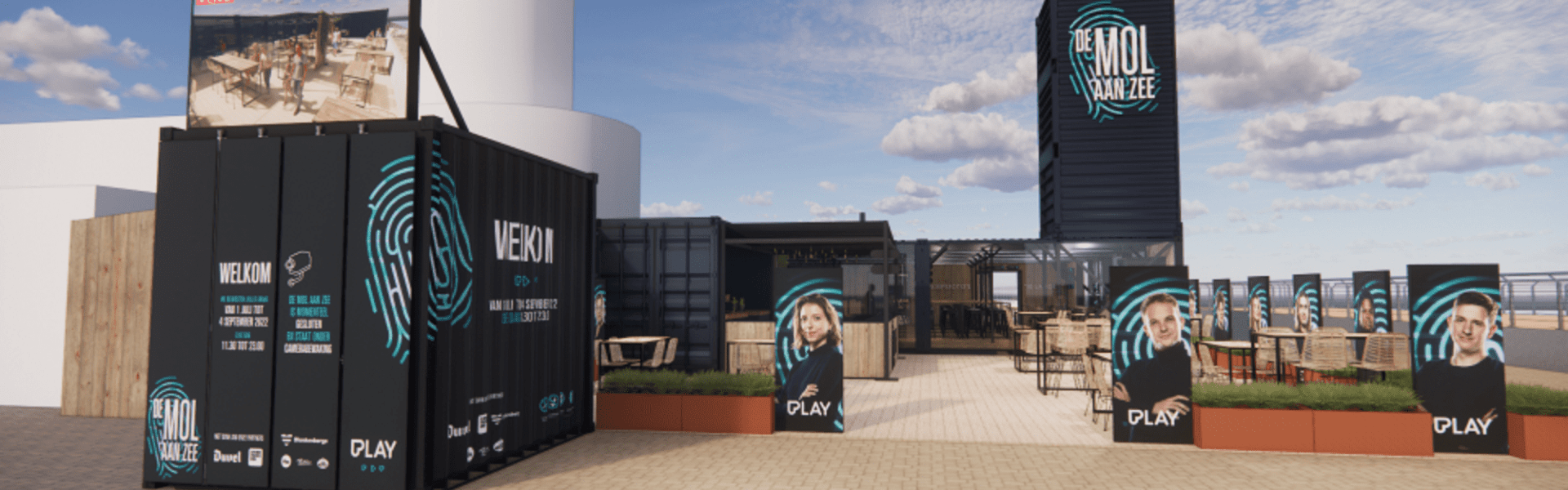 Pop-up De Mol aan Zee 2022