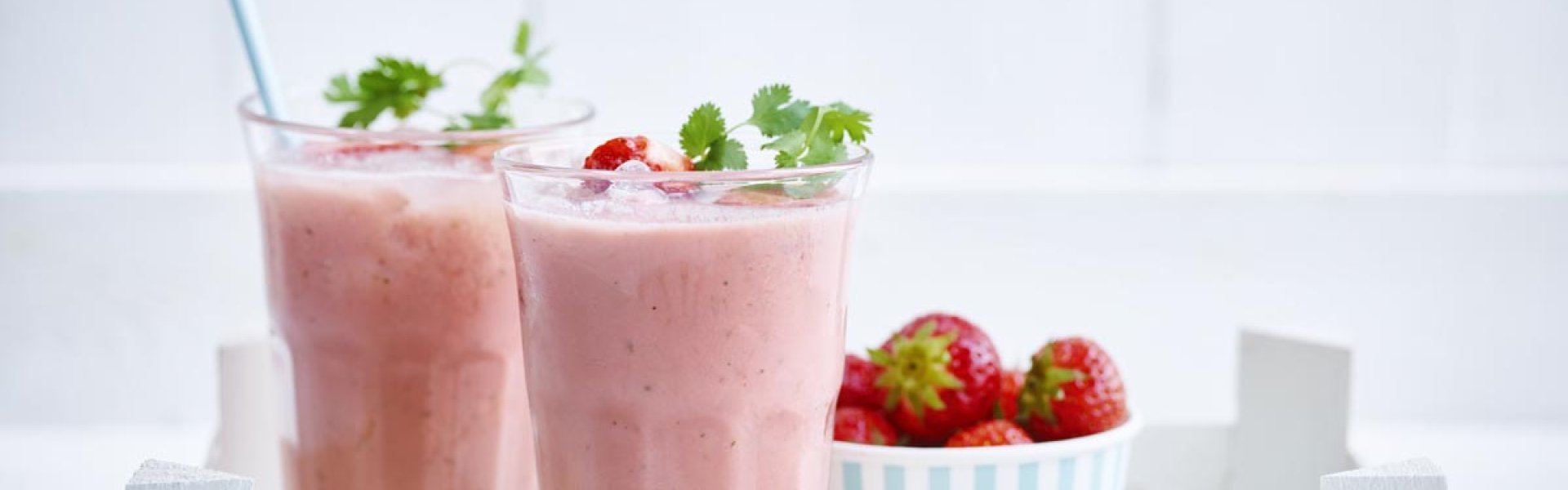 Smoothie fraise-citron