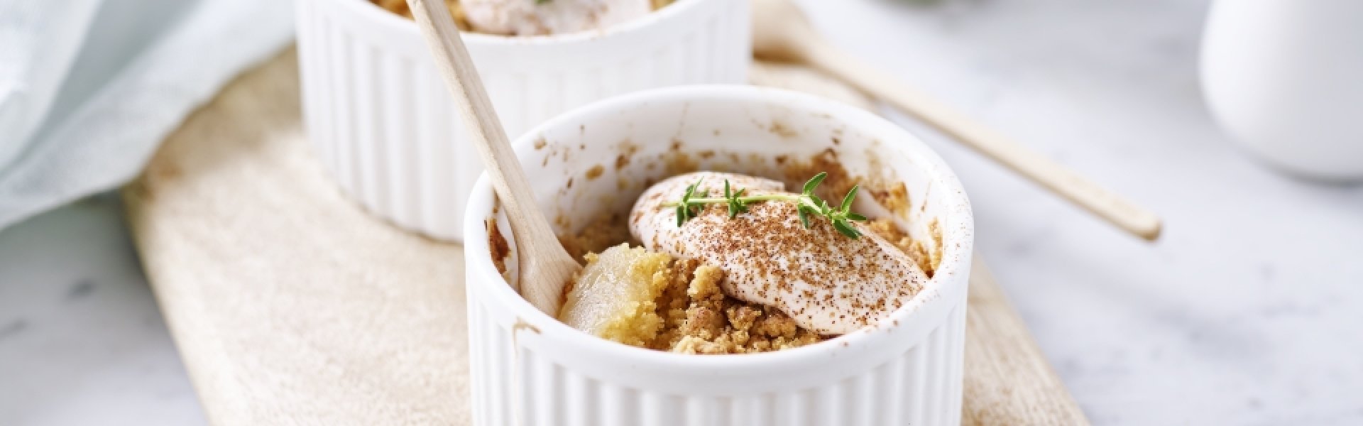 Crumble de poires Crumble de poires