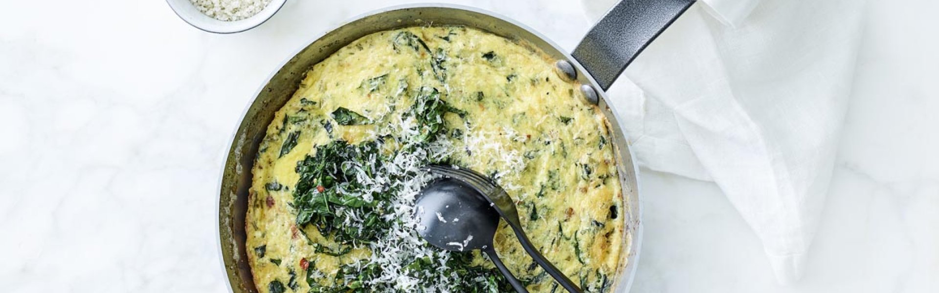 Frittata met boerenkool