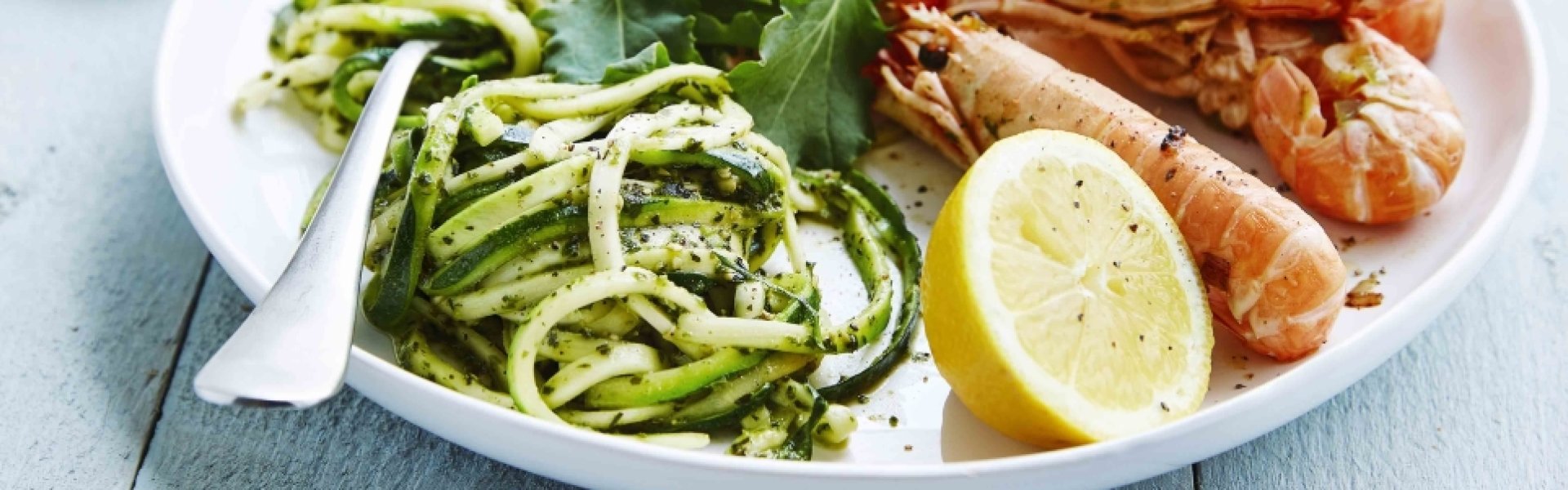 Courgettini et pesto maison