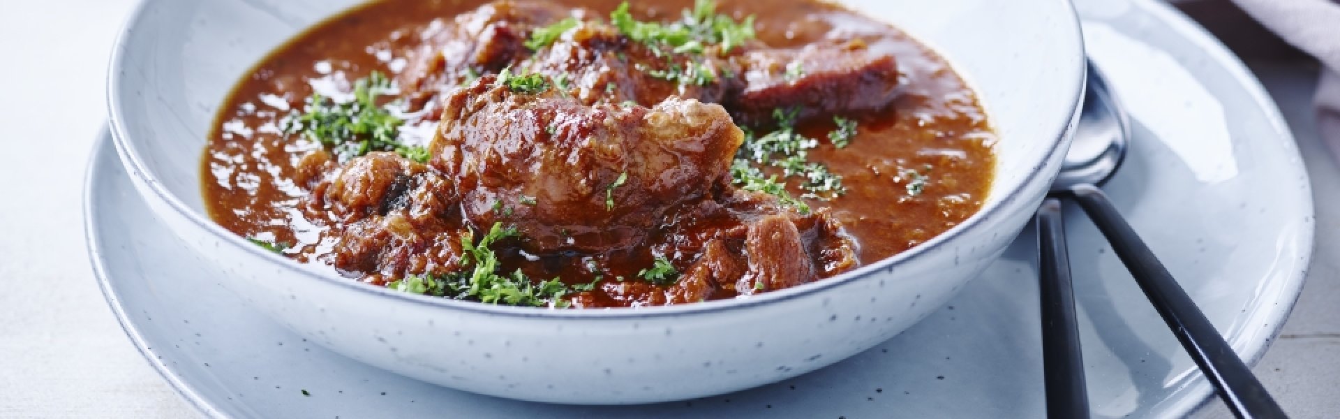 Ragoût de joues de porc à la flamande Ragoût de joues de porc à la flamande