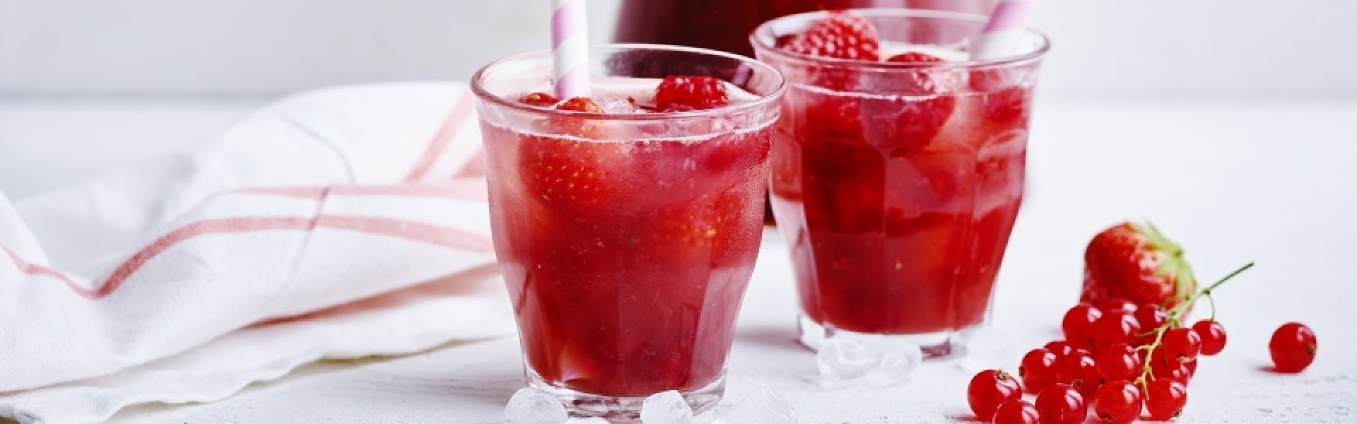 Boissons fraiches aux fruits